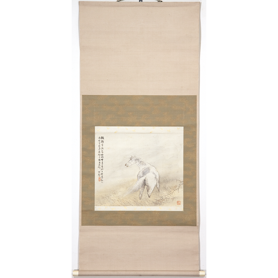 橋本関雪 馬図 - 日本の動物画‐いきもののかたち‐ 江戸期の花鳥画など