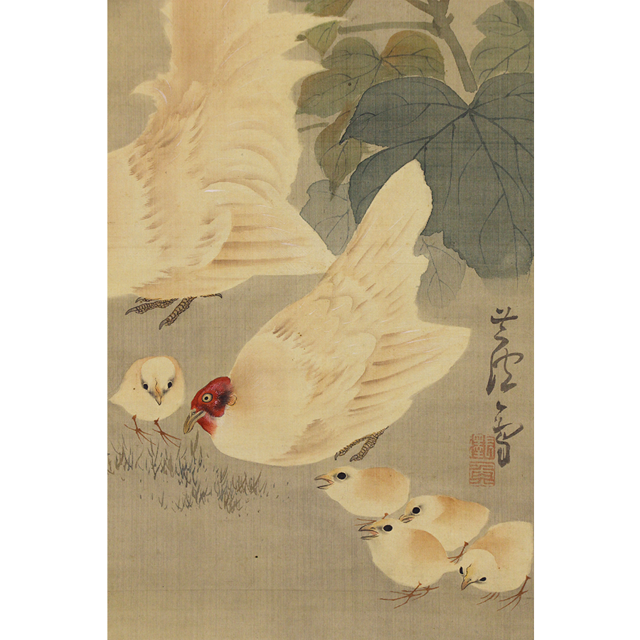 鳥 アーカイブ 日本の動物画 いきもののかたち 江戸期の花鳥画などかわいい日本画のサイト