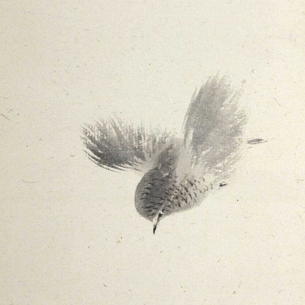 木島桜谷 雪暁 - 日本の動物画‐いきもののかたち‐ 江戸期の花鳥画 